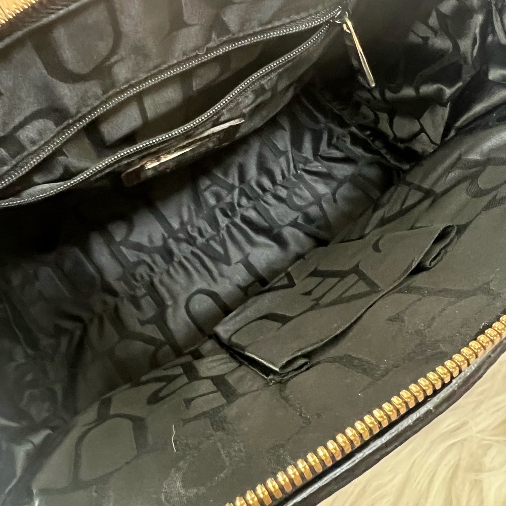 FURLA Zebra Pattern Leather Handbag - Picture 7 of 12